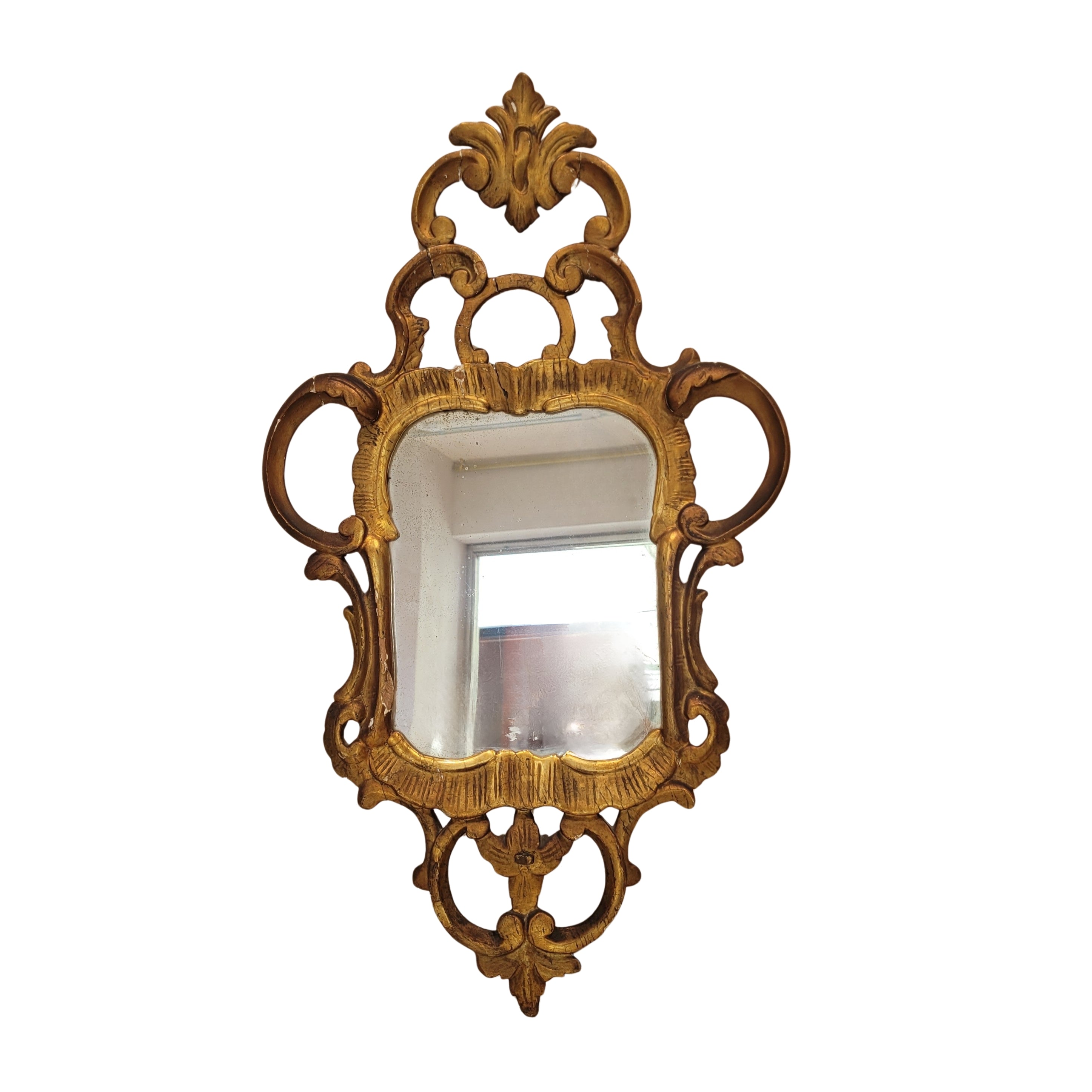 Espejo cornucopia, Estilo Barroco, pps. s. XX – Francia