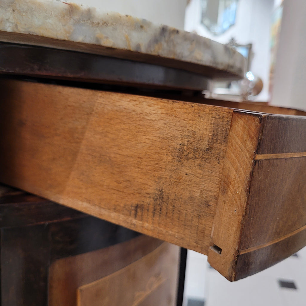 Pareja de mesitas de noche, Isabelinas, ca. 1900 - España