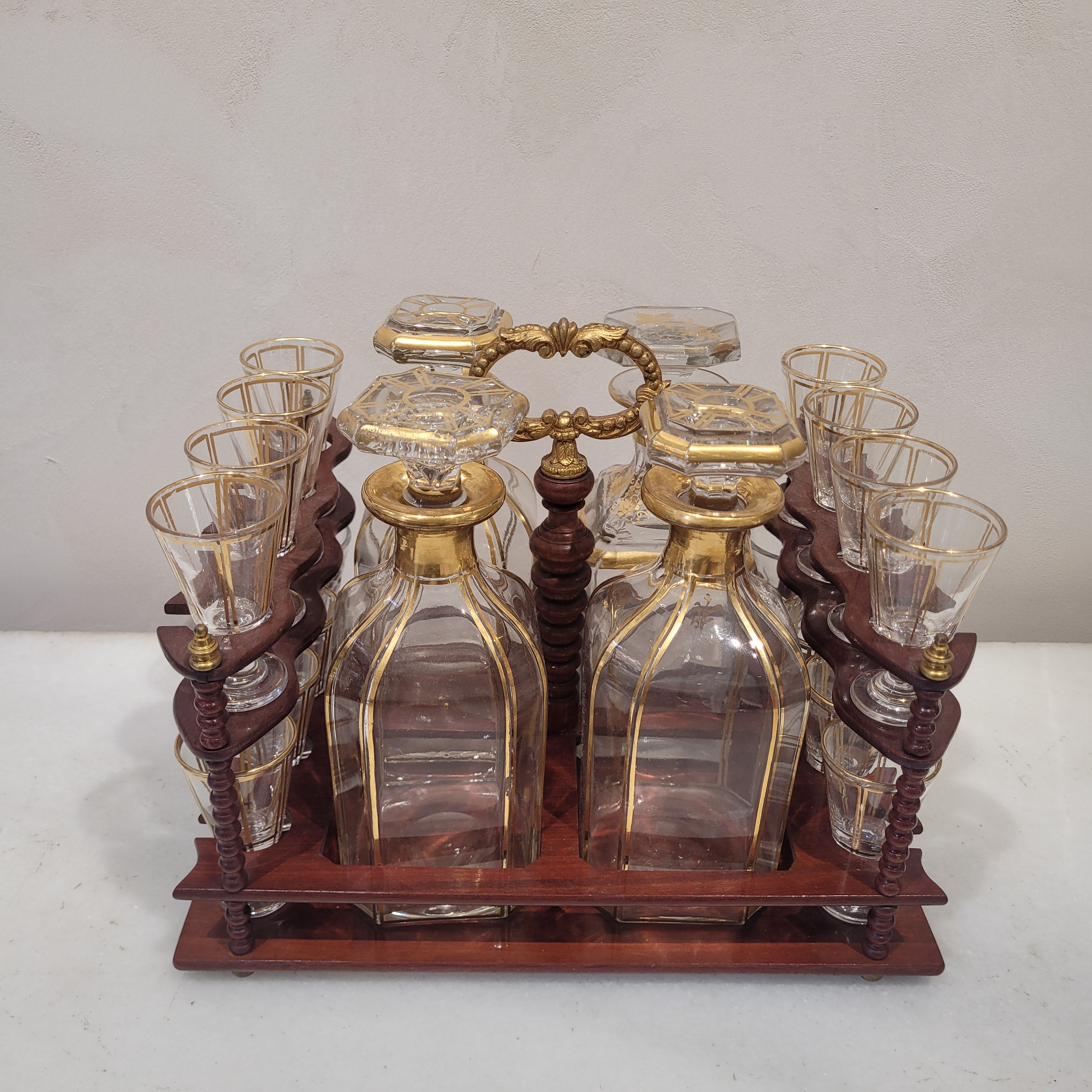 Licorera / Cave à liqueur, Madera ebonizada, ormolú y marquetería Boulle, Napoleón III, ca. 1880 – Francia