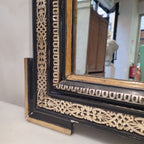 Espejo Napoleón III, Madera ebonizada y dorada, ca. 1900 – Francia