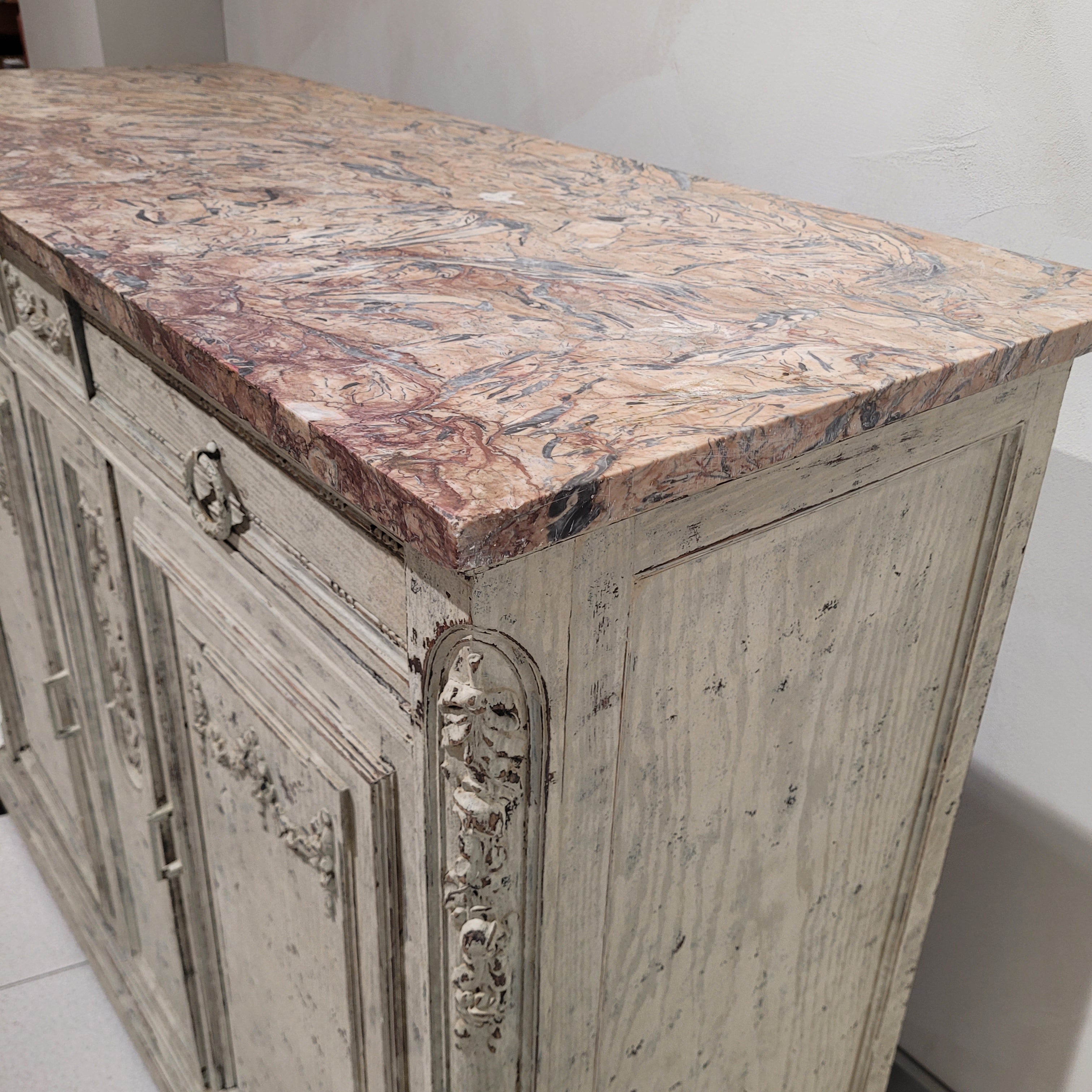 Cómoda / Aparador, Estilo Provenzal, Madera decapada, s. XX - Francia