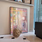 Óleo sobre lienzo “Riflesso” Flore Bruic-Depes, Arte contemporáneo, 1994 – Francia