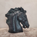 Escultura “Caballo / Flaming Mane” James Spratt para Austin Productions, Yeso patinado, 1978 – EE. UU.