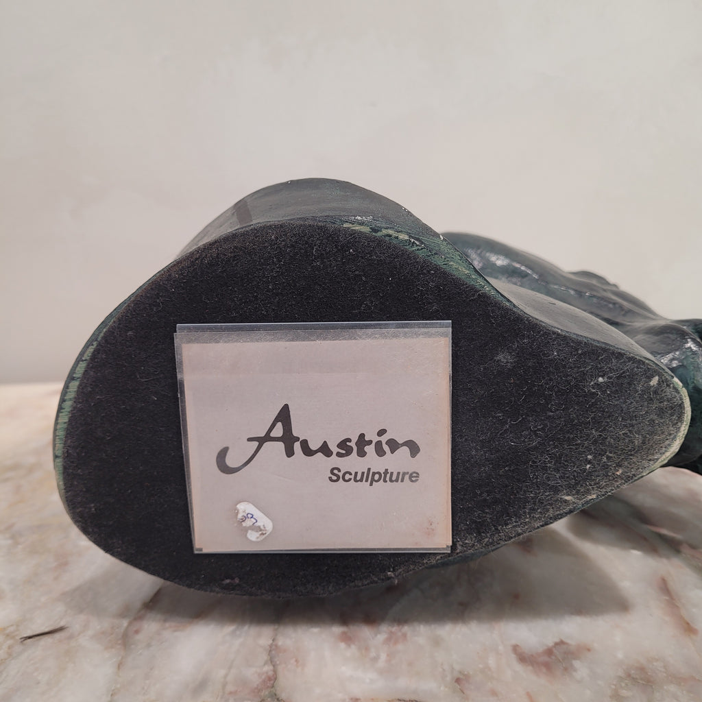 Escultura “Caballo / Flaming Mane” James Spratt para Austin Productions, Yeso patinado, 1978 – EE. UU.