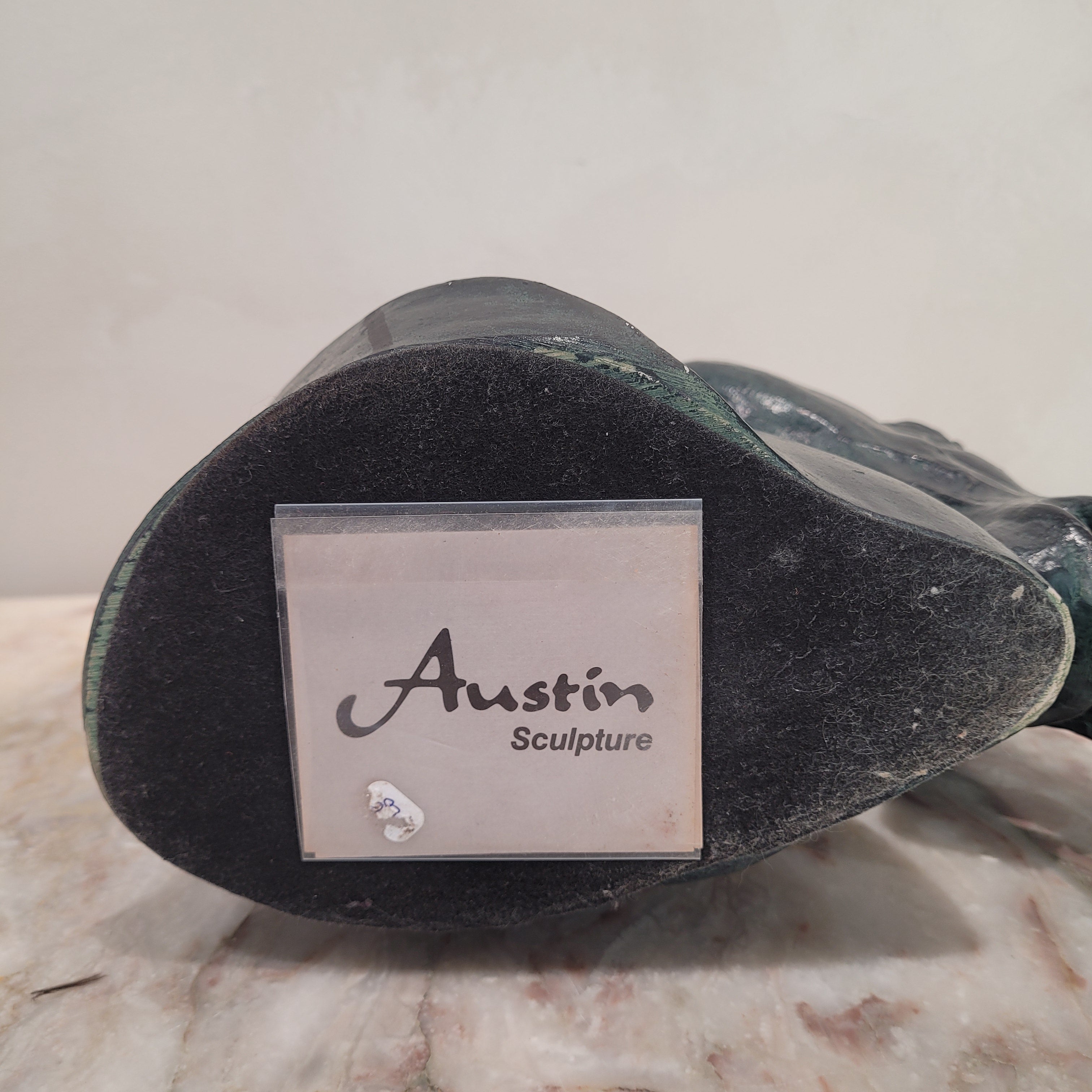 Escultura “Caballo / Flaming Mane” James Spratt para Austin Productions, Yeso patinado, 1978 – EE. UU.