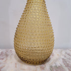 Botella Mid-Century, Cristal ámbar, s. XX – Italia