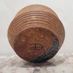 Jarrón “bouquetière” / Florero perforado, Cerámica de Accolay, 60 - 70’s – Francia