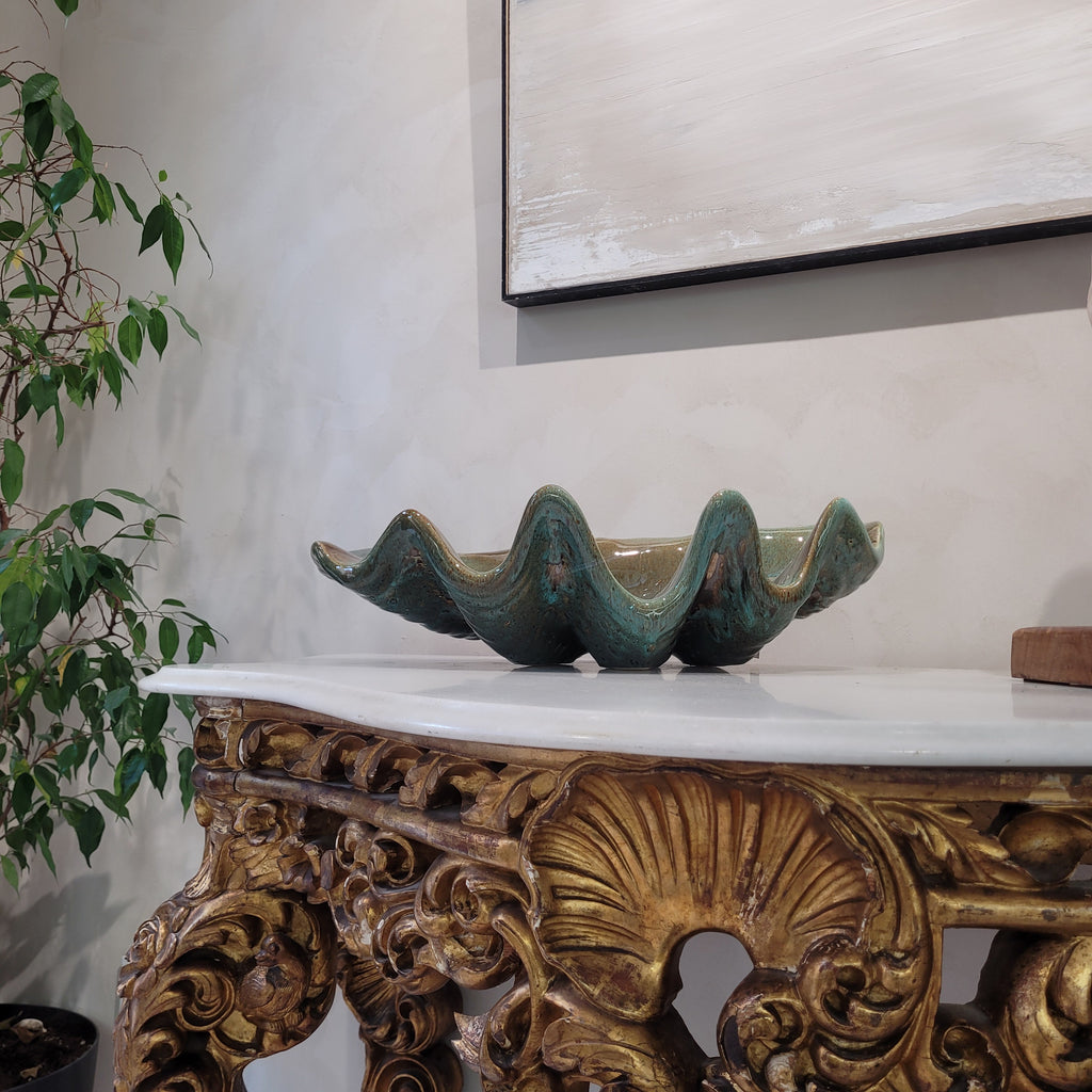 Centro de mesa “Venera / Tridacna” Cerámica, s. XXI – Portugal