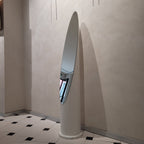 Espejo de pie “Lipstick” diseño Roger Lecal, Space Age, 70’s - Francia