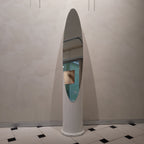 Espejo de pie “Lipstick” diseño Roger Lecal, Space Age, 70’s - Francia