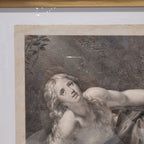 Grabado “Santa María Magdalena” Manuel Salvador Carmona, siguiendo a Mengs, Neoclasicismo, 1784 – España