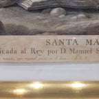 Grabado “Santa María Magdalena” Manuel Salvador Carmona, siguiendo a Mengs, Neoclasicismo, 1784 – España