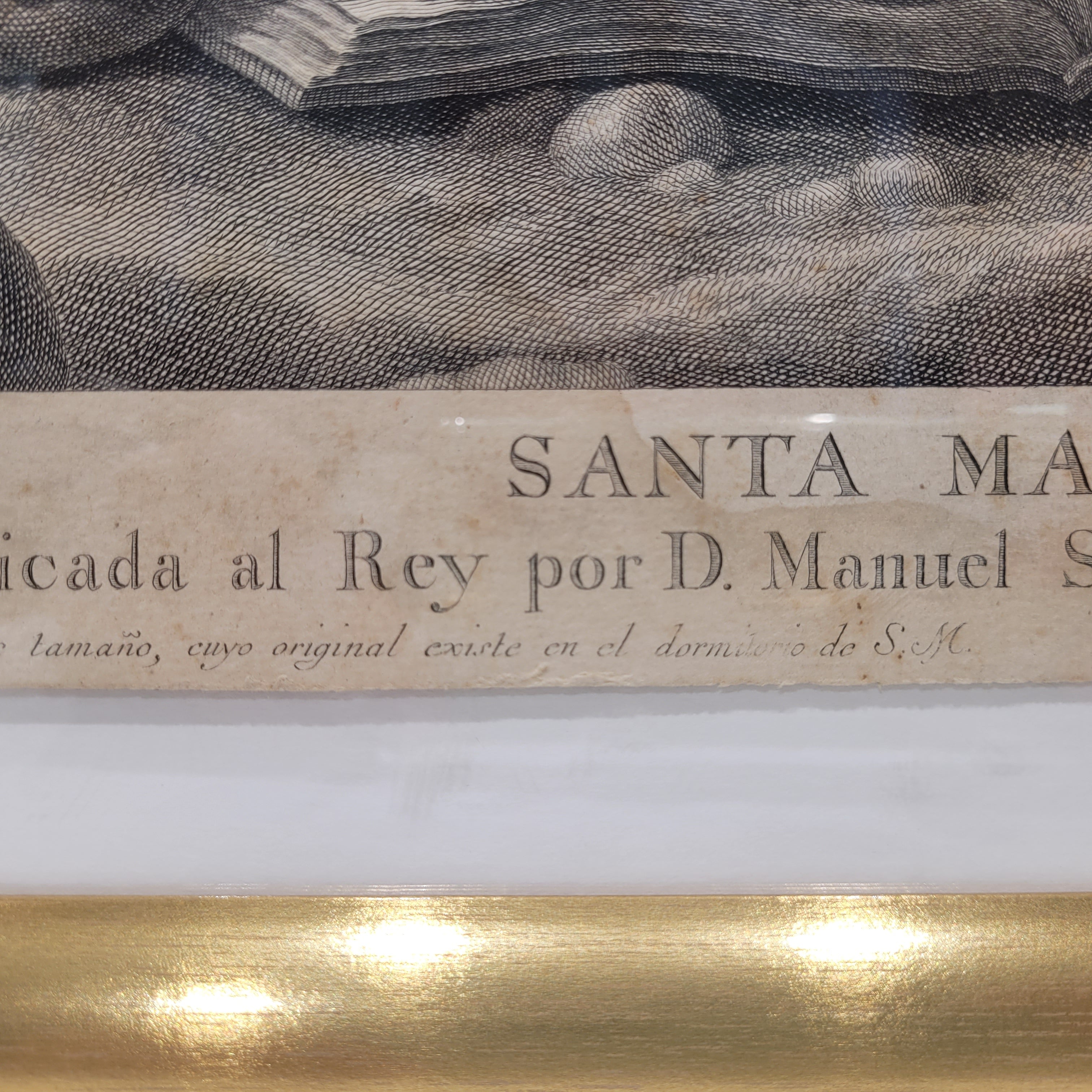 Grabado “Santa María Magdalena” Manuel Salvador Carmona, siguiendo a Mengs, Neoclasicismo, 1784 – España