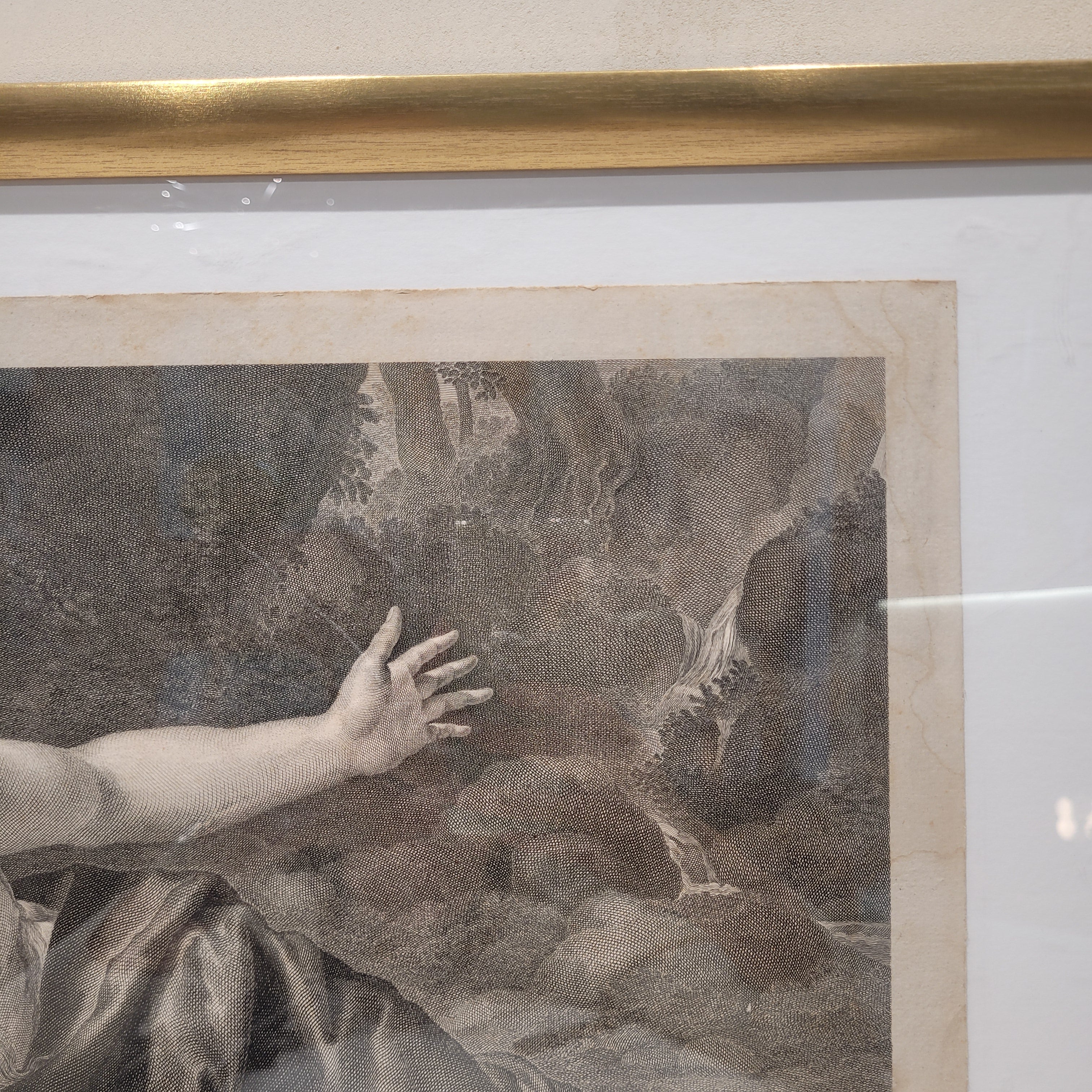 Grabado “Santa María Magdalena” Manuel Salvador Carmona, siguiendo a Mengs, Neoclasicismo, 1784 – España