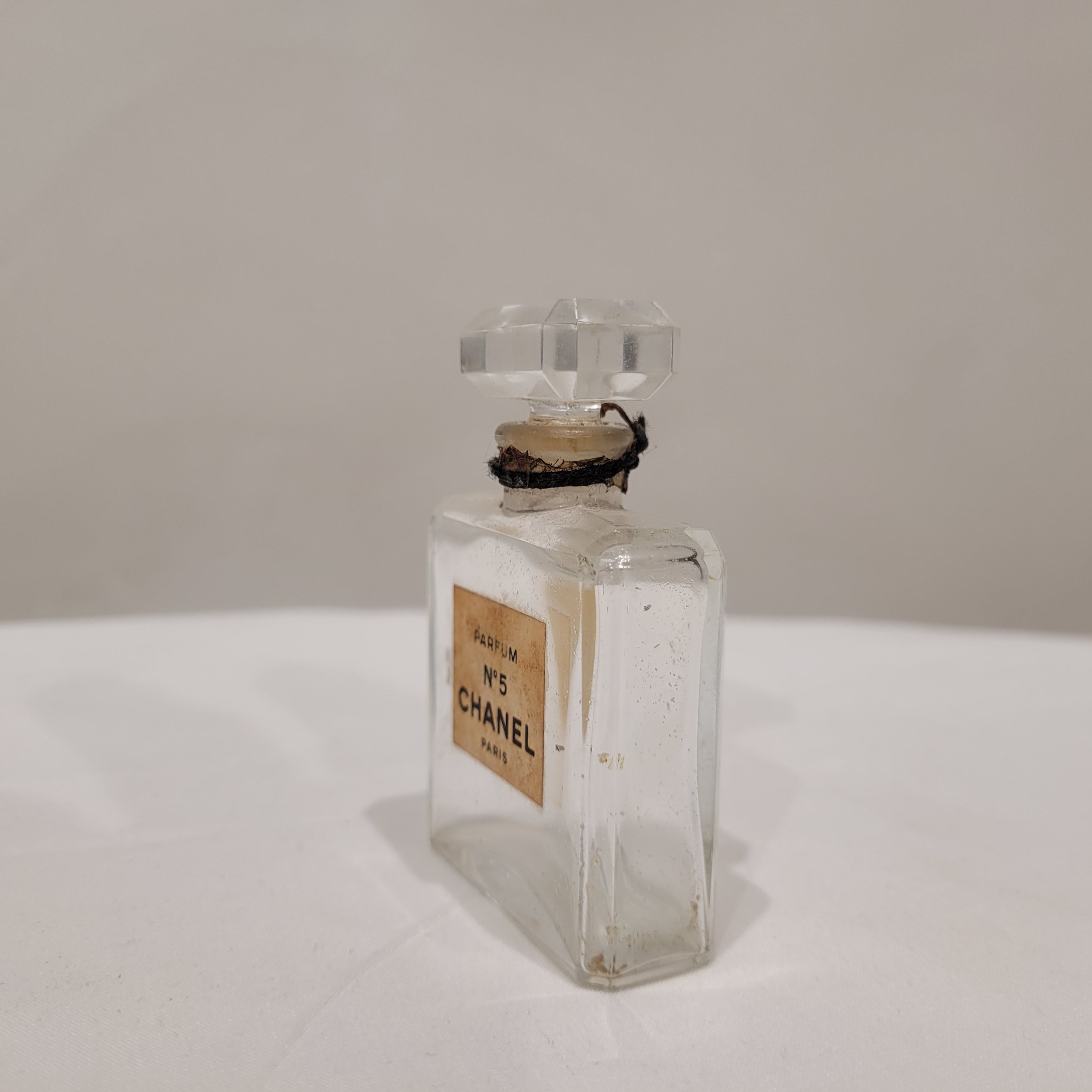 Frasco / bote de colonia “Chanel nº5”, Cristal, 50’s - Francia