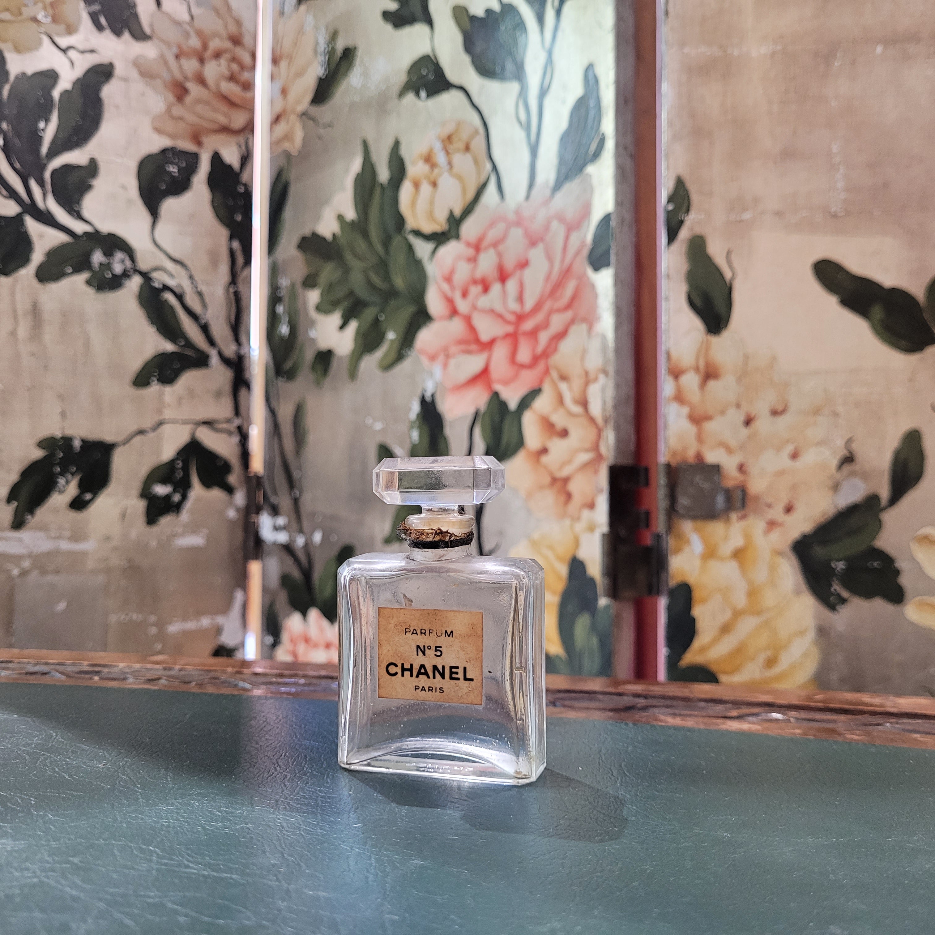 Frasco / bote de colonia “Chanel nº5”, Cristal, 50’s - Francia