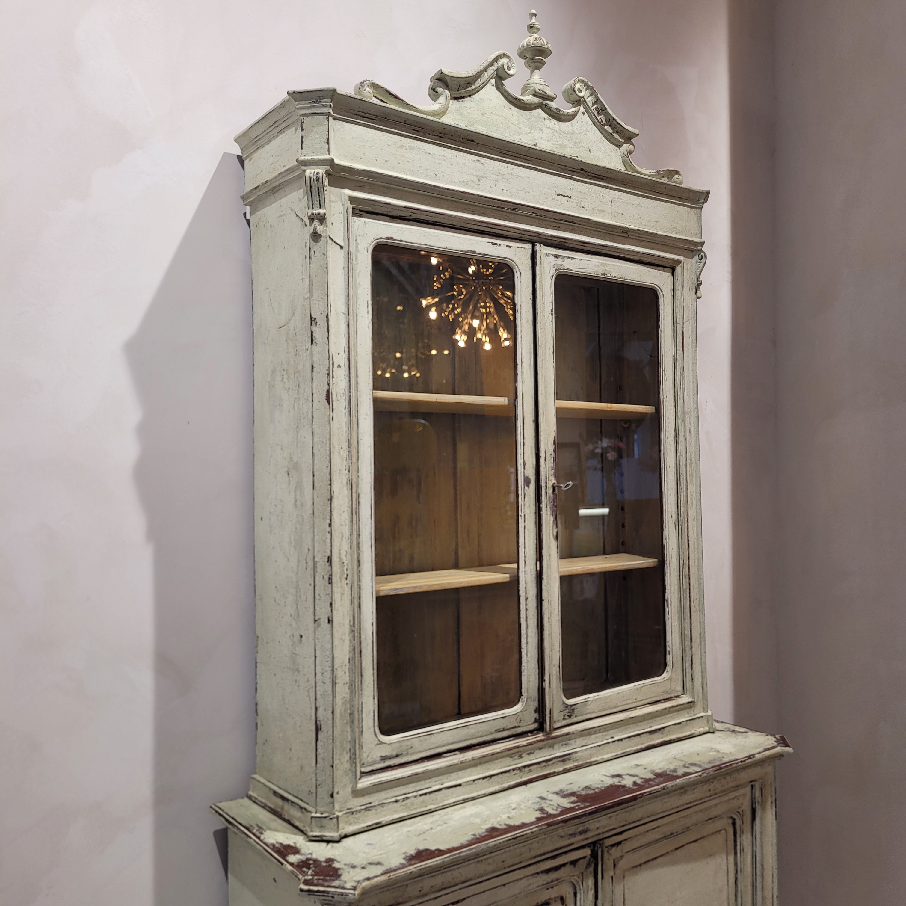 Mueble Alacena / Buffet, Estilo Provenzal, Madera decapada, s. XIX - Francia