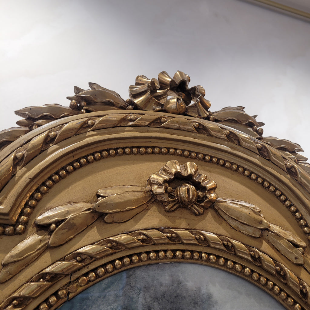 Biombo Napoleón III, Madera dorada, f. s. XIX – Francia