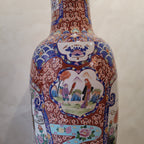 Pareja jarrones porcelana china, Era Mao Zedong, S.XX - China