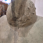 Busto de gladiador - Cemento, s. XX - Italia