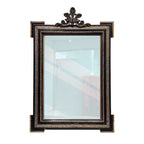 Espejo Napoleón III, Madera ebonizada y dorada, ca. 1900 – Francia