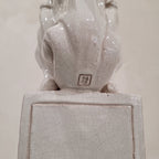 Pareja León de Foo (Fo o Shizi) Cerámica vidriada, Dinastía Qing, s. XIX - China