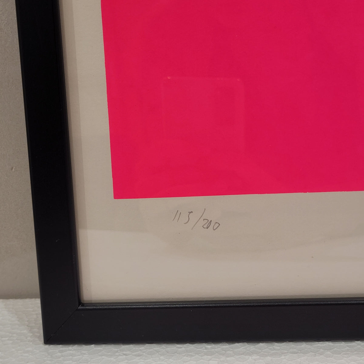 Obra gráfica / Serigrafía Leopoldo del Brío, Arte contemporáneo, 1976 - Valladolid, España