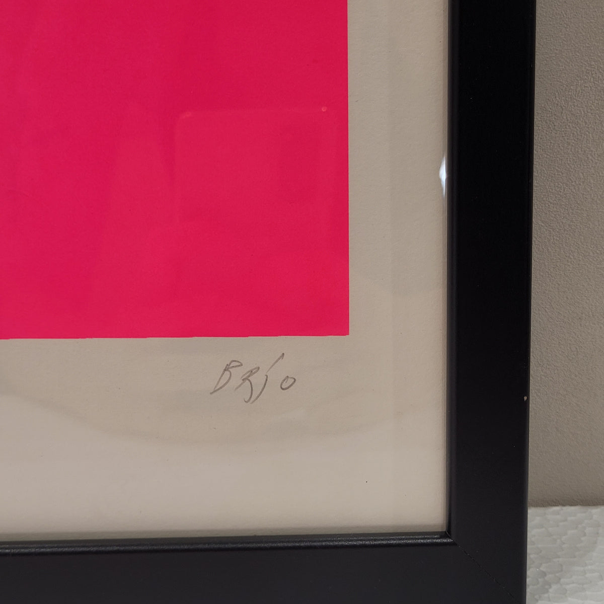 Obra gráfica / Serigrafía Leopoldo del Brío, Arte contemporáneo, 1976 - Valladolid, España