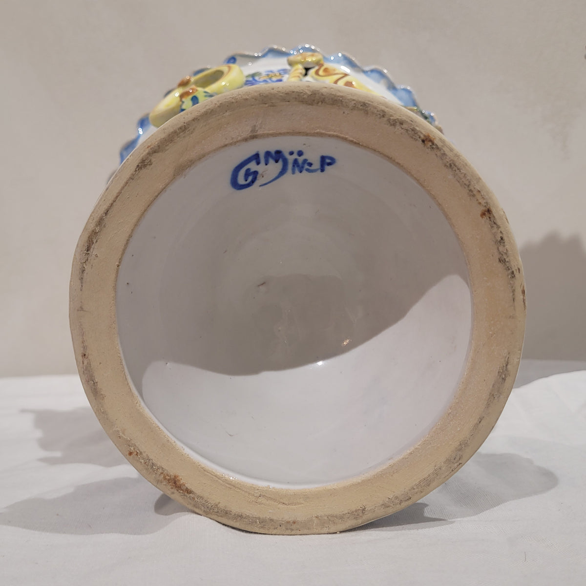 Pareja Tibores José Gimeno Martínez, Cerámica de Manises, Loza pintada a mano, 1970 – Valencia, España