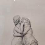 Pareja grabados clasicistas Auguste Boucher-Desnoyers “Amor y Psique” y J. B. R. U. Massard “Venus de Médici”, Neoclasicismo, s. XIX – Francia
