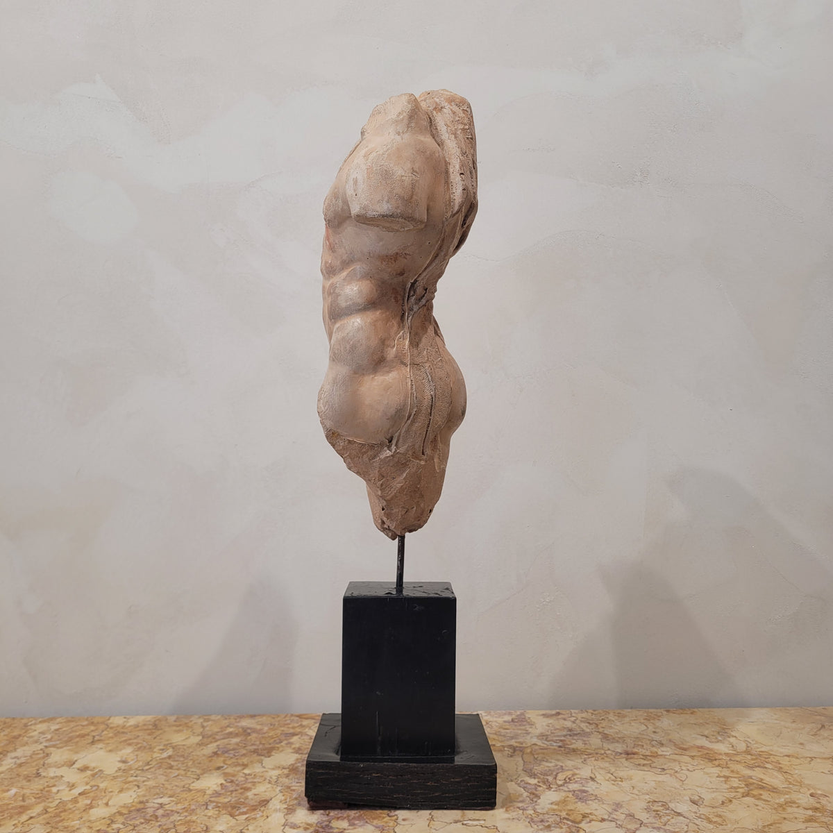Torso clasicista en escayola, s. XX - Francia