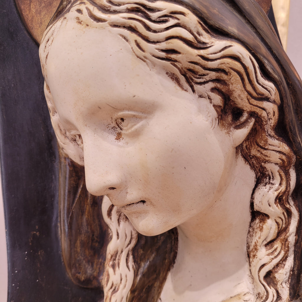 Escultura "Virgen" en plâtre / escayola, pps. s. XX - España