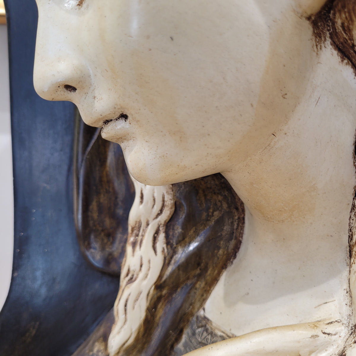 Escultura "Virgen" en plâtre / escayola, pps. s. XX - España