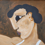 Óleo sobre lienzo “La amistad” Gino Ruggeri, Arte contemporáneo, s. XXI - Francia