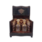 Licorera / Cave à liqueur, Madera ebonizada, ormolú y marquetería Boulle, Napoleón III, ca. 1880 – Francia