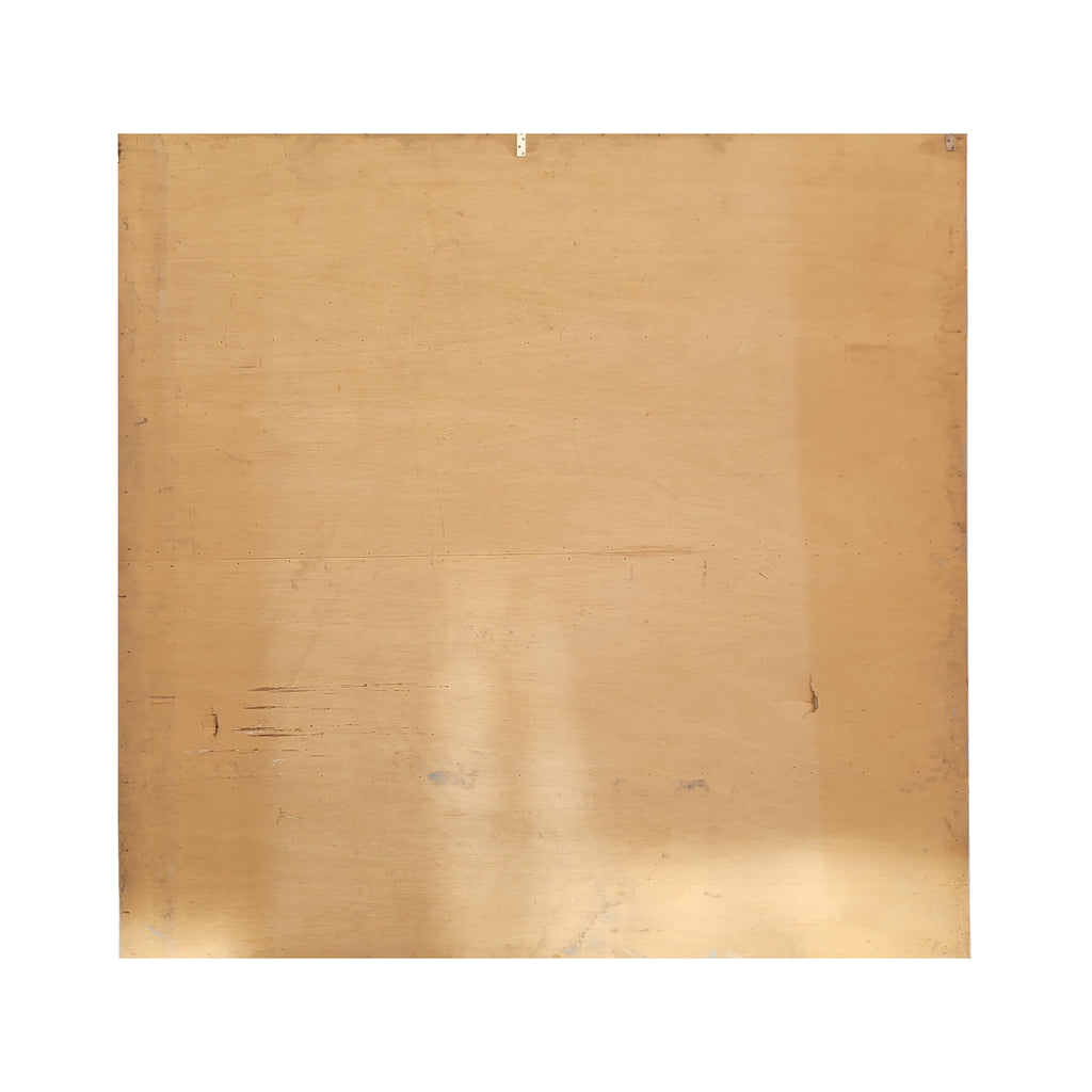 Acrílico sobre tabla “Pórtico gótico”, Contemporáneo, s. XXI – Francia