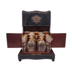 Licorera / Cave à liqueur, Madera ebonizada, ormolú y marquetería Boulle, Napoleón III, ca. 1880 – Francia