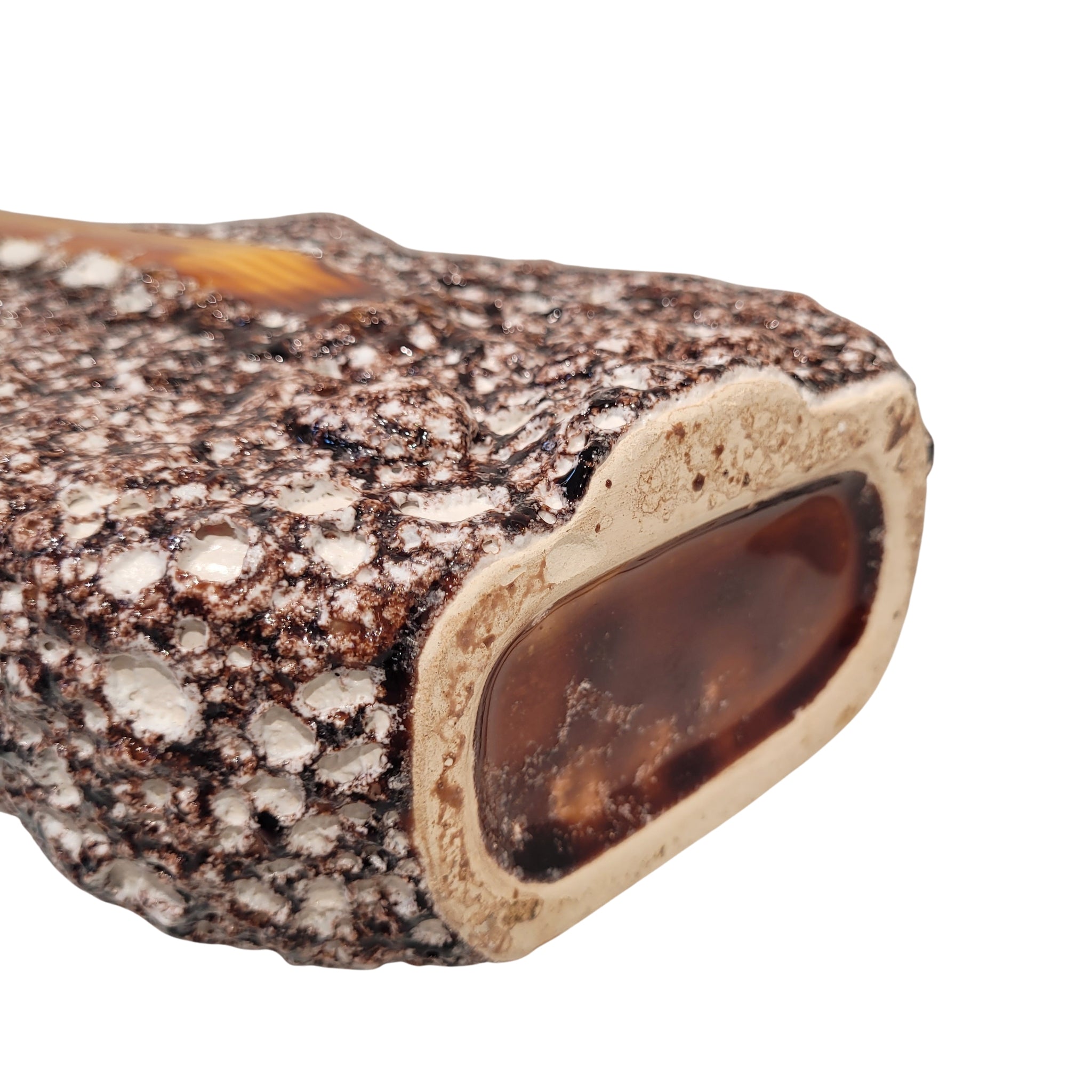 Licorera / Jarrón “Guitarra” en cerámica de Vallauris, Siguiendo Fat Lava, s. XX - Francia