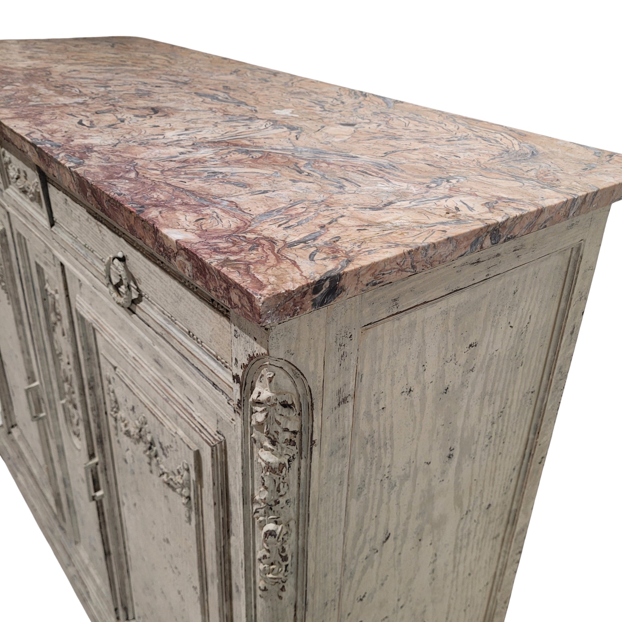 Cómoda / Aparador, Estilo Provenzal, Madera decapada, s. XX - Francia