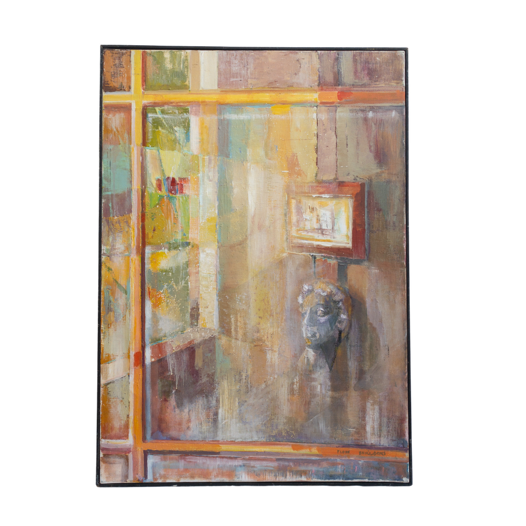 Óleo sobre lienzo “Riflesso” Flore Bruic-Depes, Arte contemporáneo, 1994 – Francia