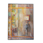 Óleo sobre lienzo “Riflesso” Flore Bruic-Depes, Arte contemporáneo, 1994 – Francia