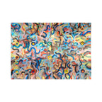 Acrílico sobre lienzo Luc Bouzat, Serie “Déclinaisons”, 1996 – Francia