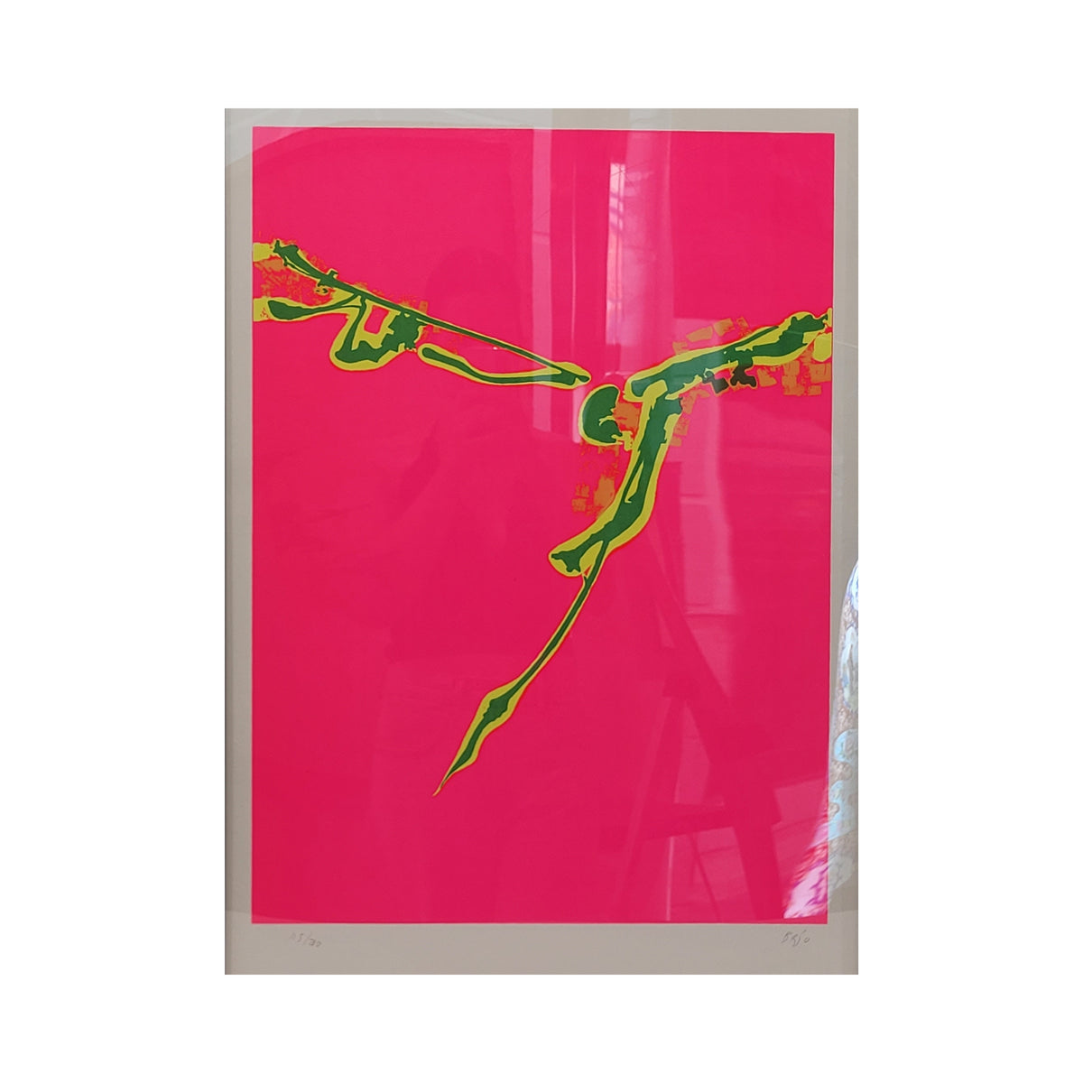 Obra gráfica / Serigrafía Leopoldo del Brío, Arte contemporáneo, 1976 - Valladolid, España