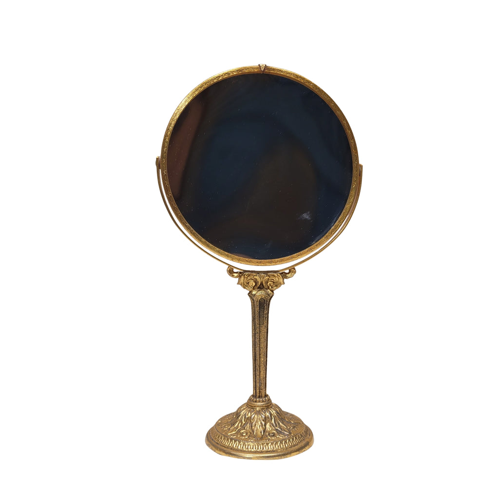 Espejo de tocador, Bronce dorado, Victoriano, s. XX – Reino Unido