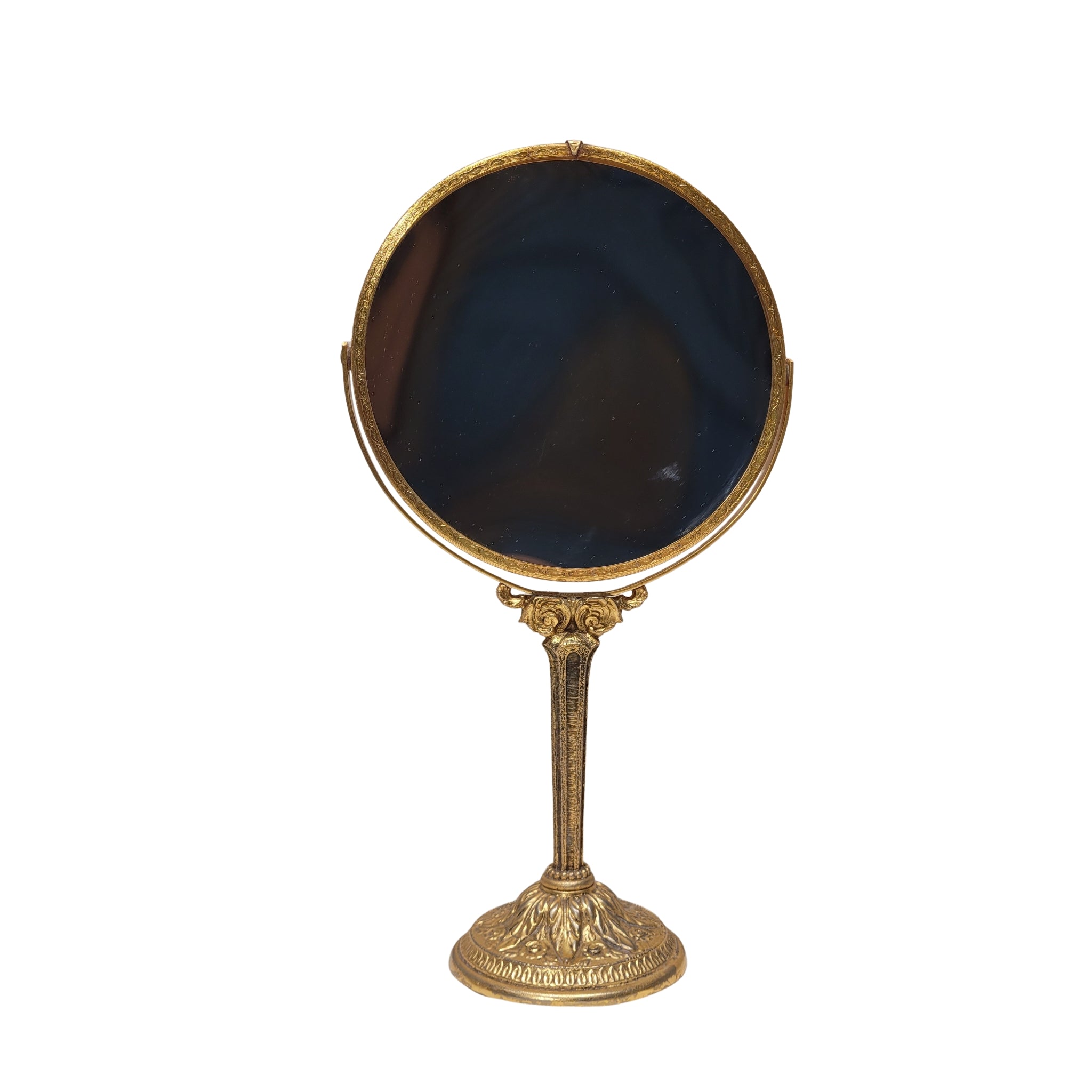 Espejo de tocador, Bronce dorado, Victoriano, s. XX – Reino Unido