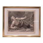 Grabado “Santa María Magdalena” Manuel Salvador Carmona, siguiendo a Mengs, Neoclasicismo, 1784 – España