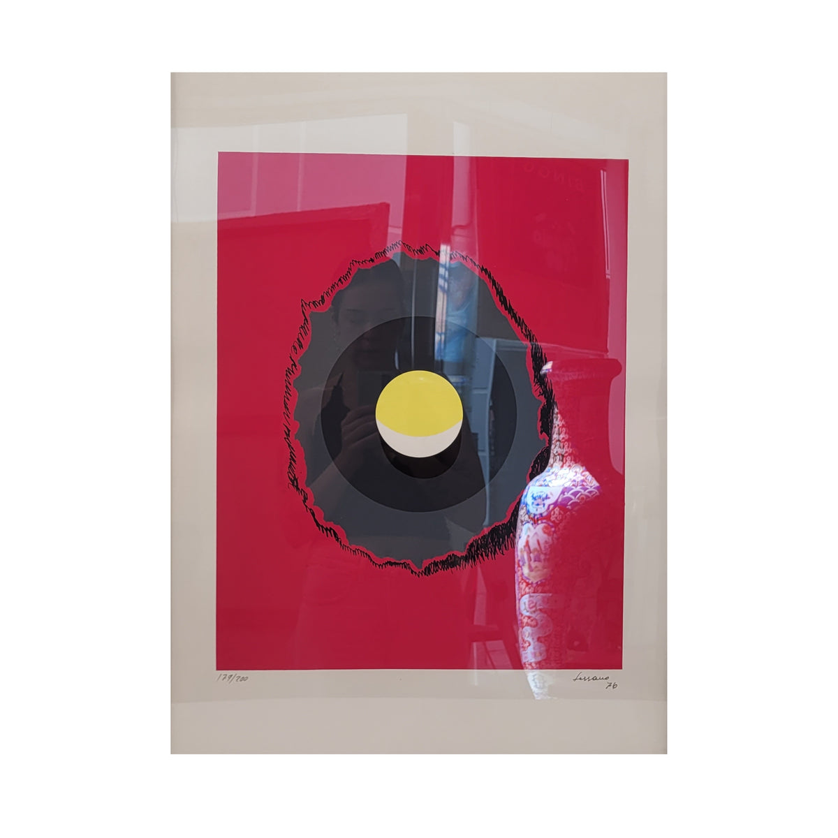 Obra gráfica / Serigrafía Pablo Serrano, Arte contemporáneo, 1976 - Valladolid, España