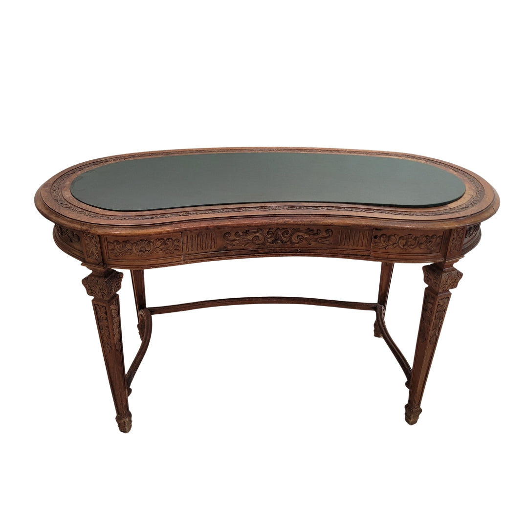 Escritorio / Mesa auxiliar, Madera de nogal, pps. S. XX – Francia