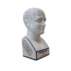 Busto frenológico ”L. N. Fowler”, Authentic Models, Porcelana esmaltada, c. 1990 – Países Bajos