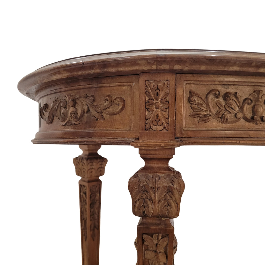 Escritorio / Mesa auxiliar, Madera de nogal, pps. S. XX – Francia